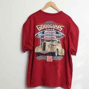 Hot Rod Shirt Mens 2XL Red Goodguys 2025 Northwest Car Show Tee